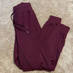 Paragon fitwear high rise maroon joggers